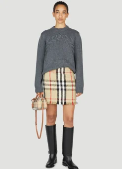 Oak Leaf Crest Sweater