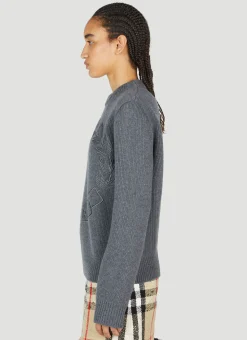Oak Leaf Crest Sweater