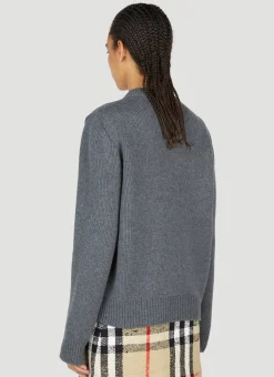 Oak Leaf Crest Sweater