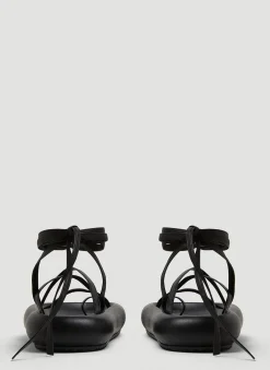 Omea Lace Up Sandals