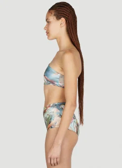 One Shoulder Bikini Set