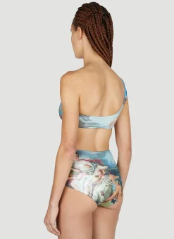 One Shoulder Bikini Set