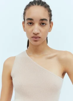 One-Shoulder Knit Top