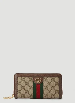 Ophidia Gg Zip Around Wallet