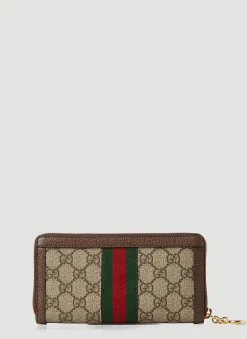 Ophidia Gg Zip Around Wallet