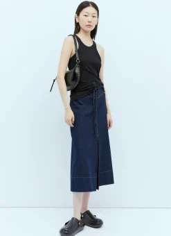 Oskan Moon Leather Shoulder Bag
