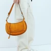 Oskan Moon Leather Shoulder Bag