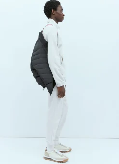 Ottoman Rib Four-Bar Track Pants