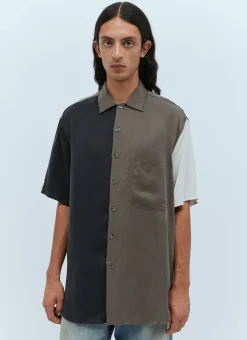 Oversized Colour Block Shirt