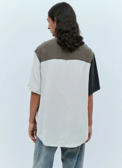 Oversized Colour Block Shirt