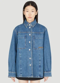 Oversized Denim Overshirt