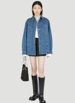Oversized Denim Overshirt