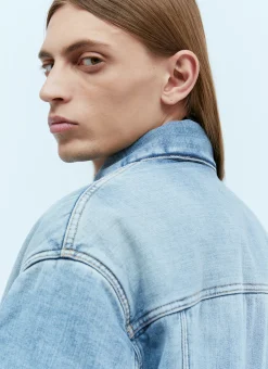 Oversized Padded Denim Jacket