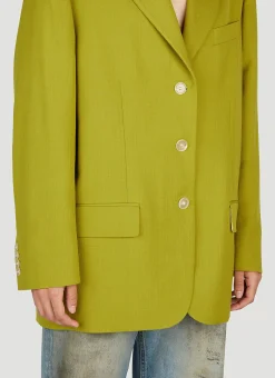 Oversized Single Breasted Blazer