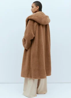 Oversized Teddy Wrap Coat