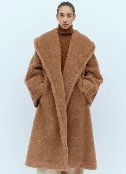 Oversized Teddy Wrap Coat
