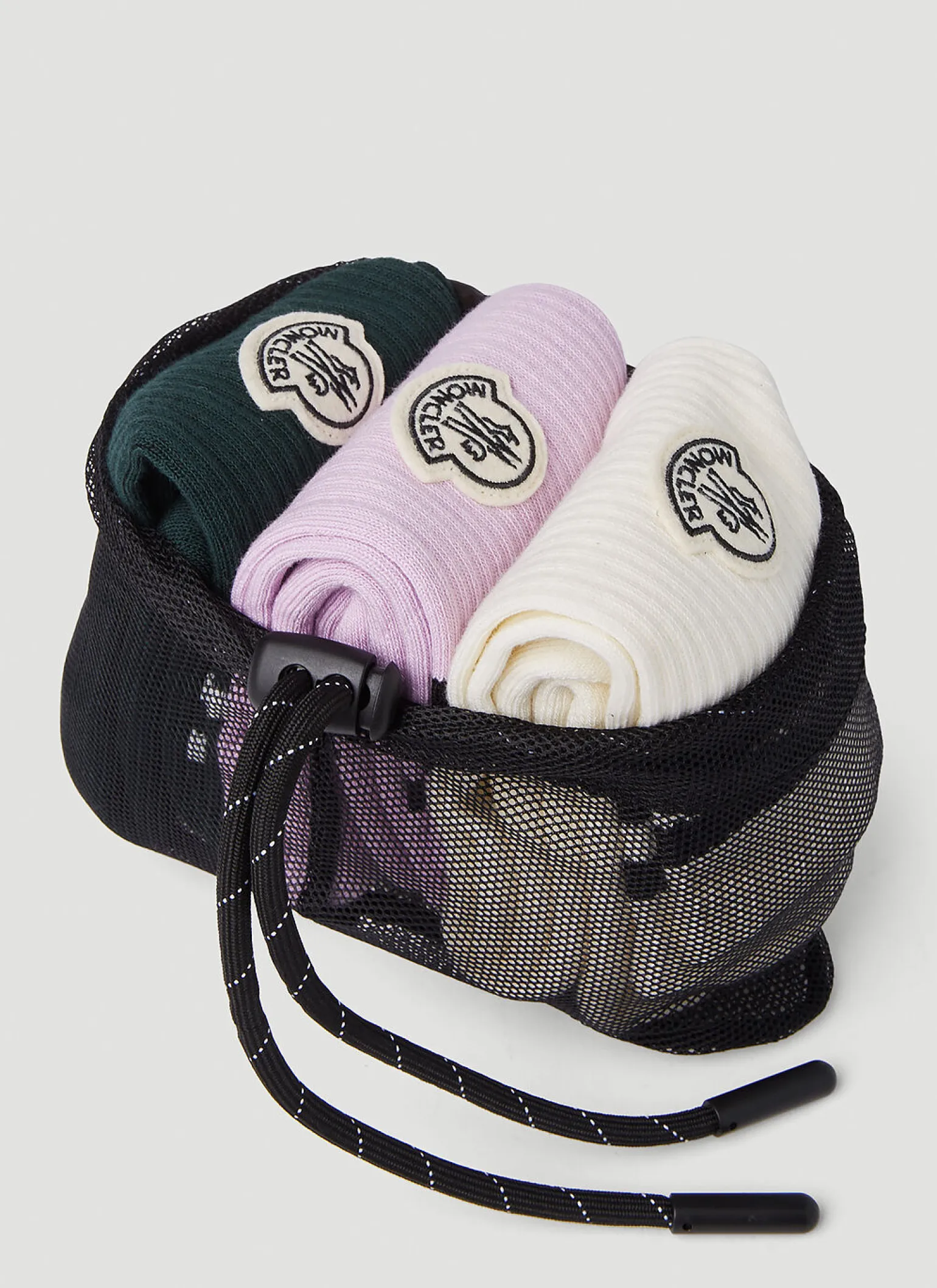 Pack Of Three Logo Patch Socks