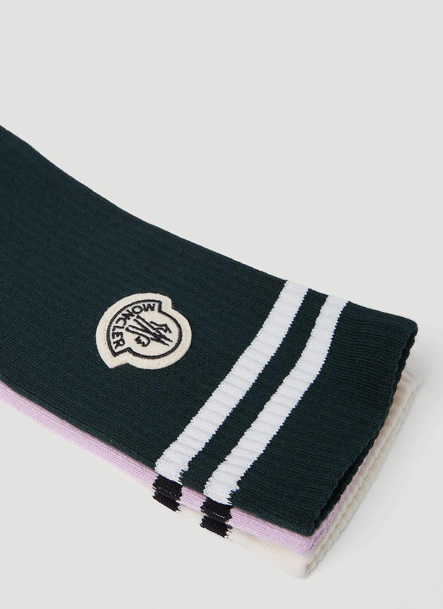 Pack Of Three Logo Patch Socks