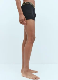 Pack Of Two Greca Border Briefs
