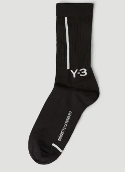 Pack Of Two Logo Intarsia Socks