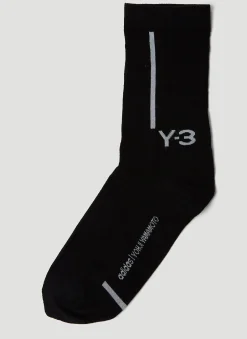 Pack Of Two Logo Intarsia Socks