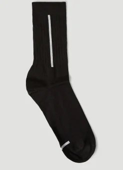 Pack Of Two Logo Intarsia Socks