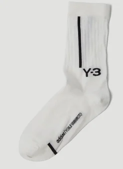 Pack Of Two Logo Intarsia Socks