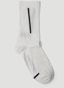 Pack Of Two Logo Intarsia Socks