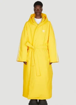 Padded Bathrobe Style Coat