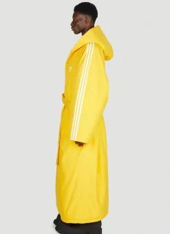 Padded Bathrobe Style Coat