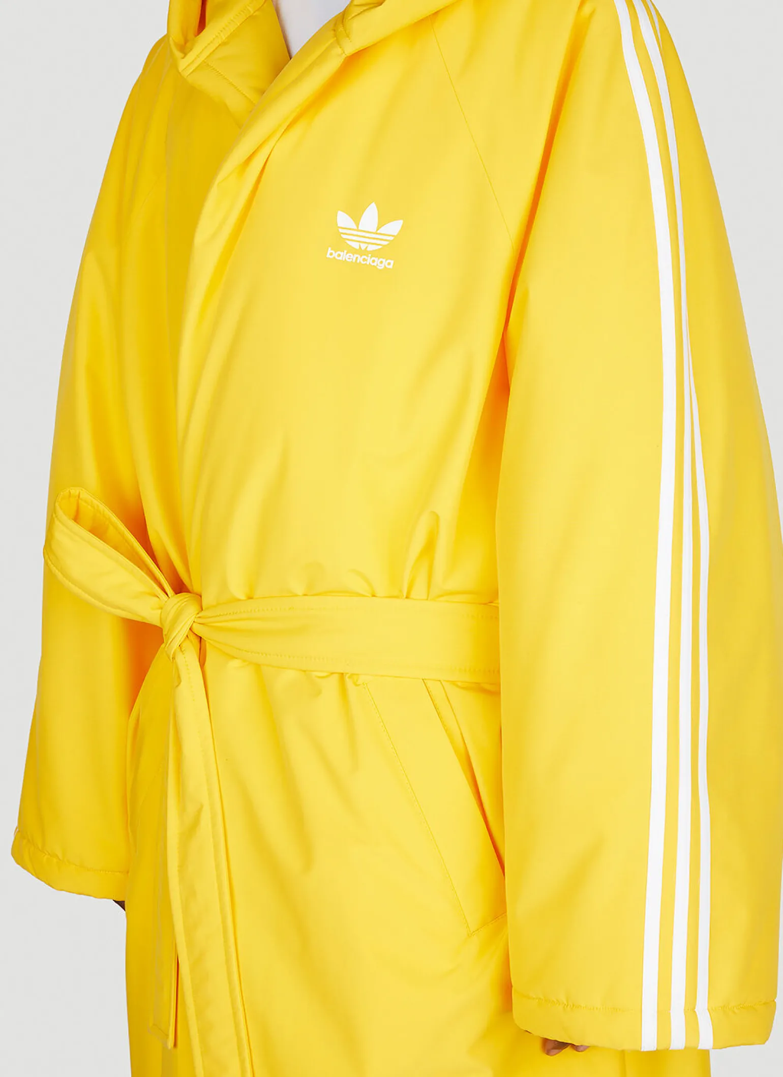 Padded Bathrobe Style Coat