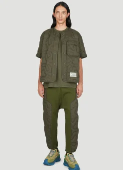 Padded Jersey Track Pants