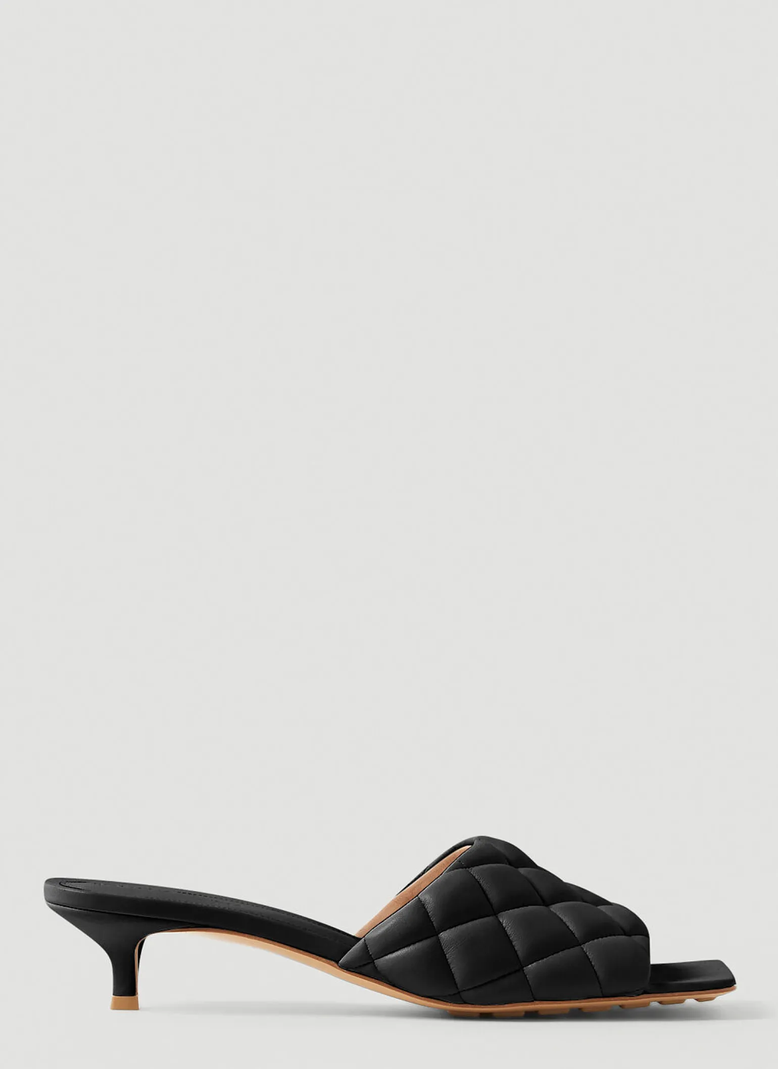 Padded Kitten Heel Mules