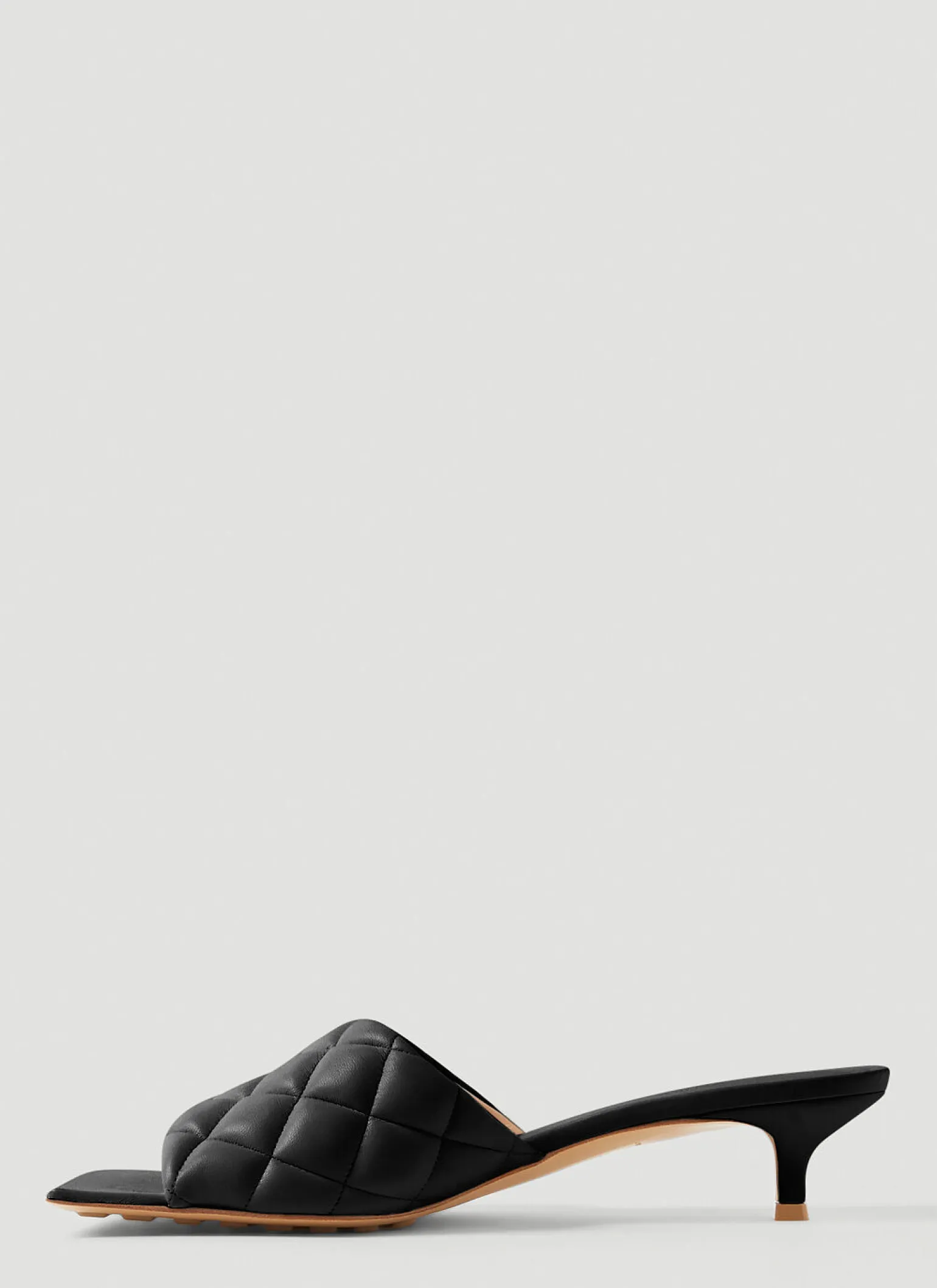 Padded Kitten Heel Mules