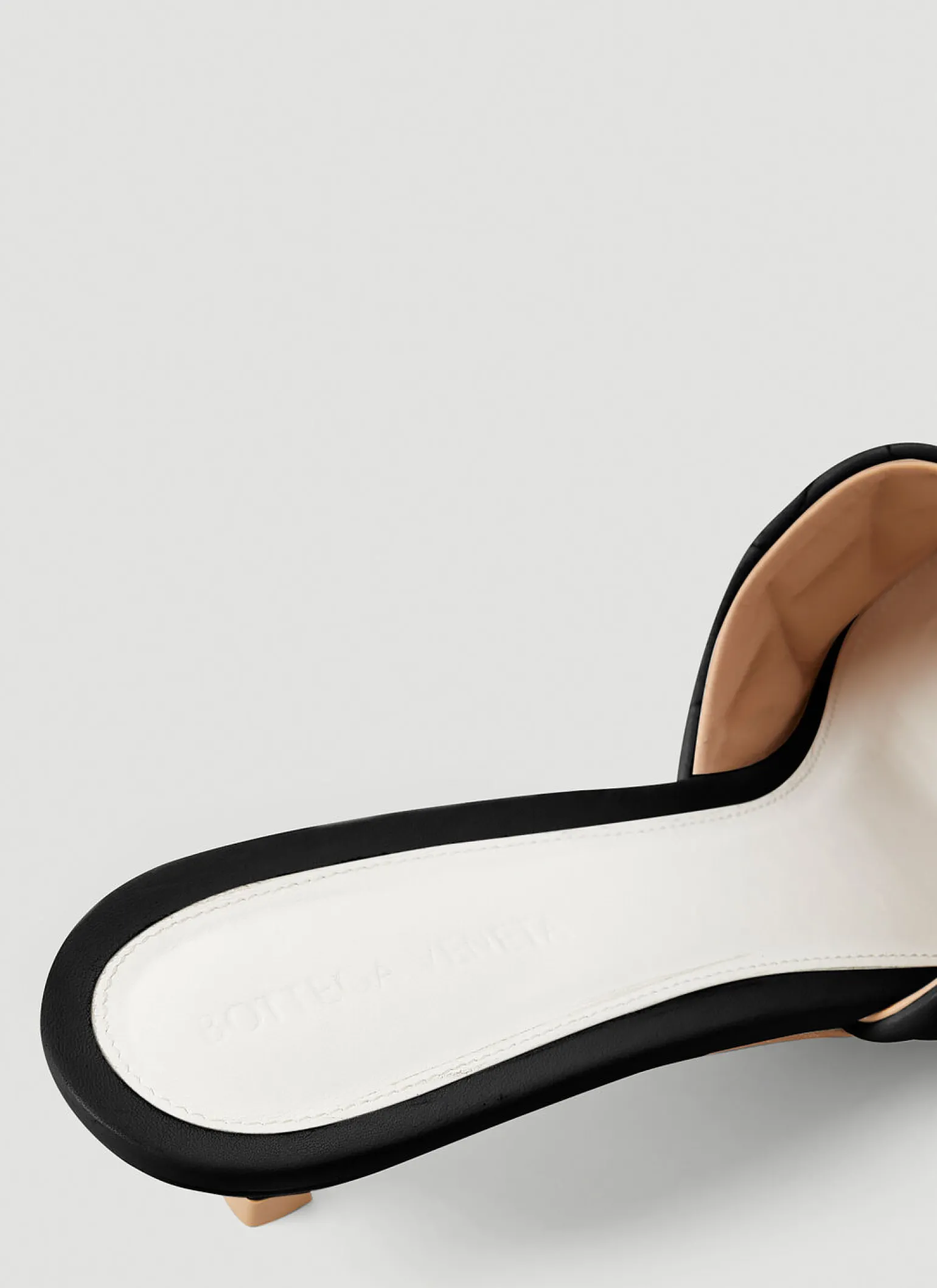 Padded Kitten Heel Mules