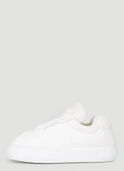 Padded Leather Sneakers