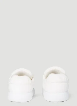 Padded Leather Sneakers