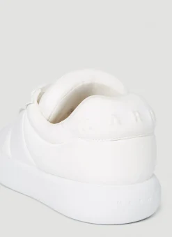 Padded Leather Sneakers
