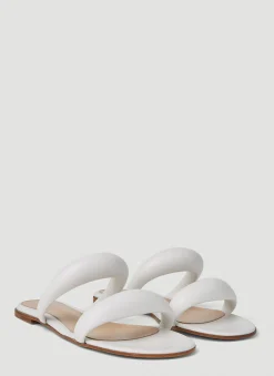 Padded Strap Flat Sandals