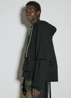 Padded Zip-Up Sweatshirt