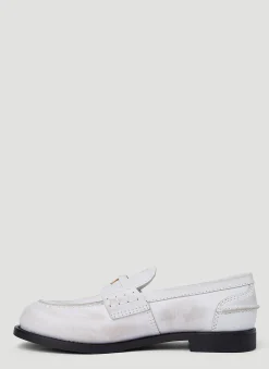 Painted Penny Loafers