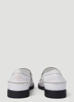 Painted Penny Loafers