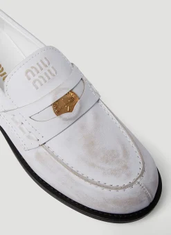 Painted Penny Loafers