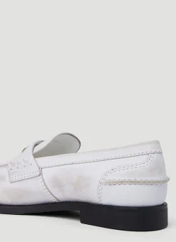 Painted Penny Loafers