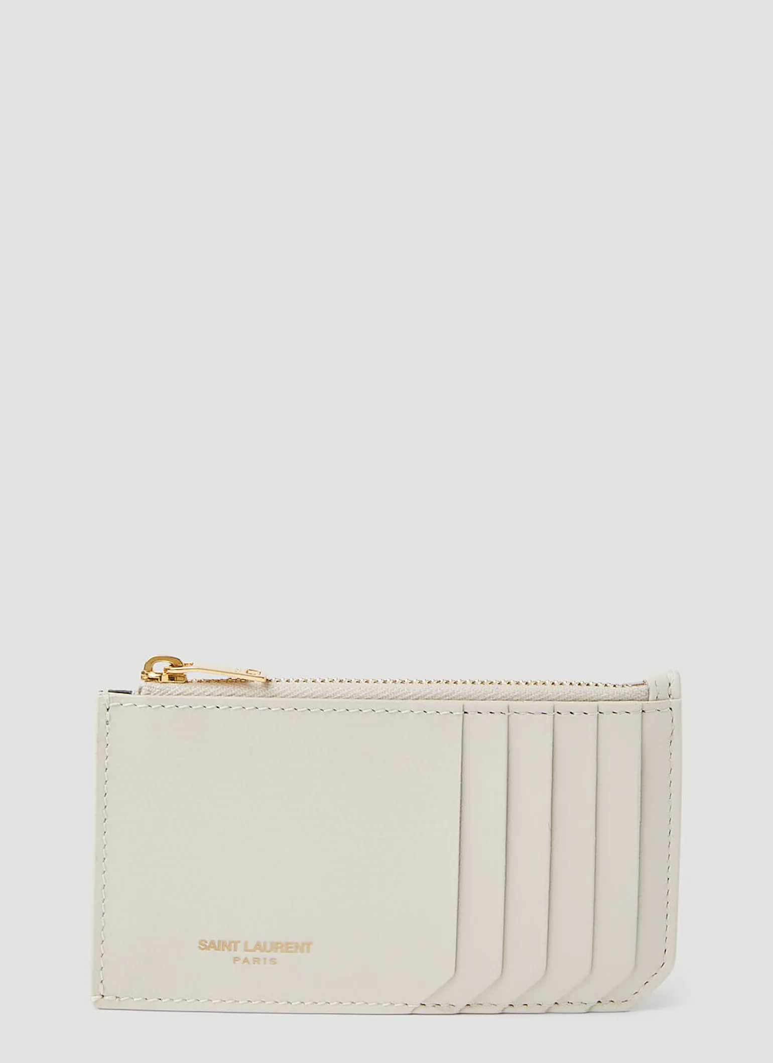Painted Zip Top Card Holder