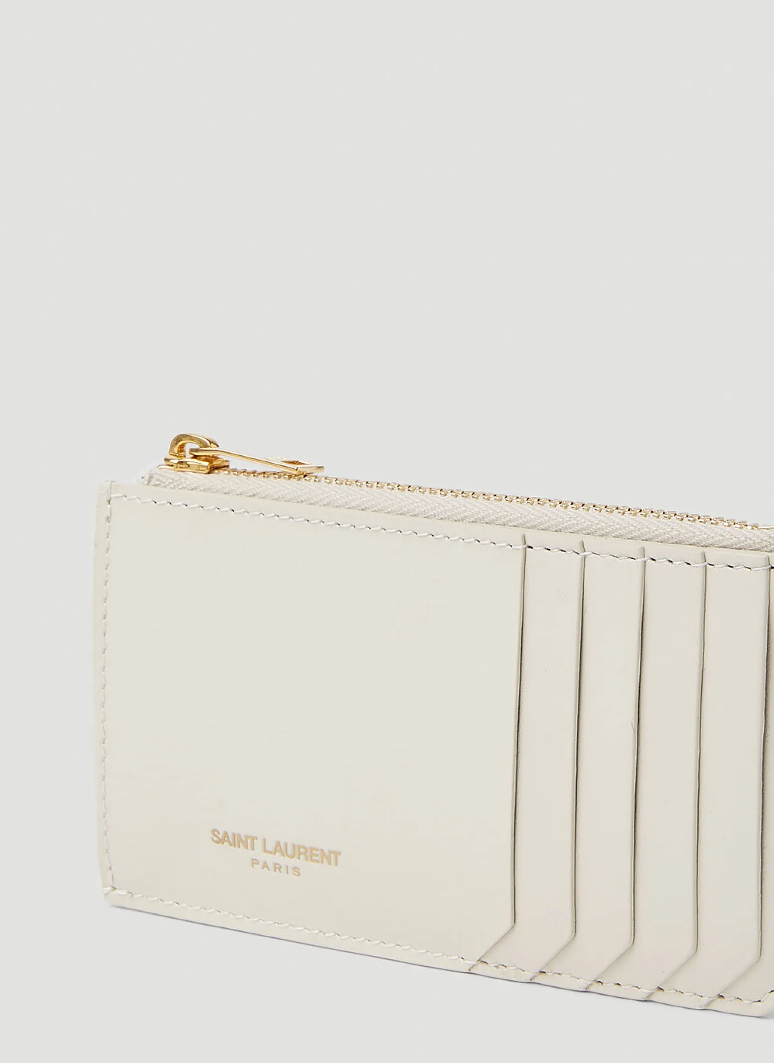 Painted Zip Top Card Holder