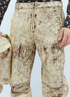 P-Alan Coated Leather Pants