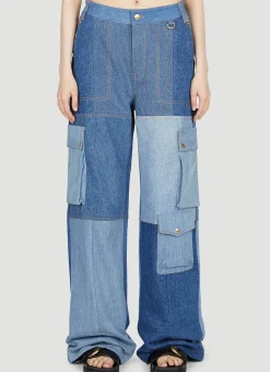 Panel Cargo Jeans