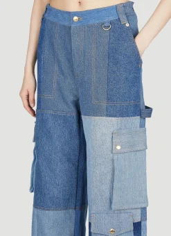 Panel Cargo Jeans
