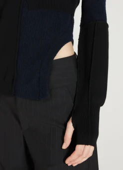 Panel Knit Sweater